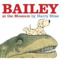 bailey at the museum - the dinosaur farm - dinosaur books - bailey
