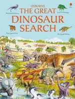 dinosaur search book - the dinosaur farm- usborne - book - dinosaur book
