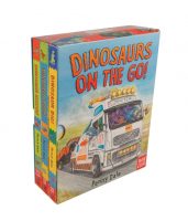 dinosaurs on the go box set the dinosaur farm
