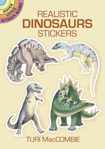 Realistic Dinosaur Stickers