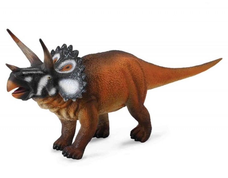 Triceratops deluxe collecta- the dinosaur farm- triceratops- deluxe collecta- procon- dinosaur figures- toys