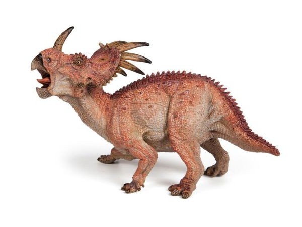 styracosaurus - papo - the dinosaur farm - dinosaur - toy - figures