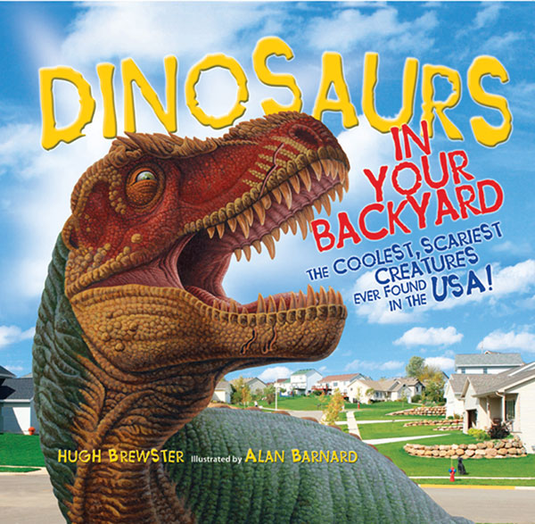 dinosaurs in your backyard book - the dinosaur farm- dinosaur books- books - dinosaur book- dinosaur