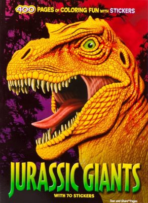 Jurassic Giants coloring book