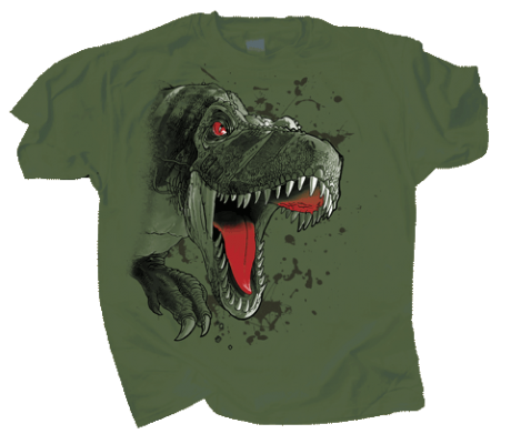 T-Rex_Rush_t-shirt_the_dinosaur_farm