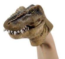 T-rex_Hand_puppet_schylling_the_dinosaur_farm