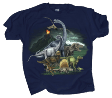 Dinosaur Kingdom t-shirt wild cotton the dinosaur farm