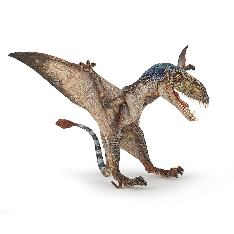 A wonderful, hand-painted Dimorphodon flying reptile model by Papo. A Papo Dimorphodon flying reptile complete with an articulated jaw.