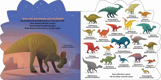 101 dinosaurs board book scholastic insert 1