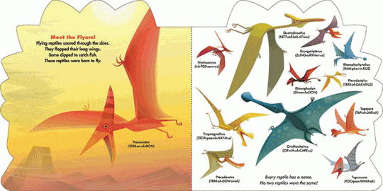 101 dinosaurs board book scholastic insert