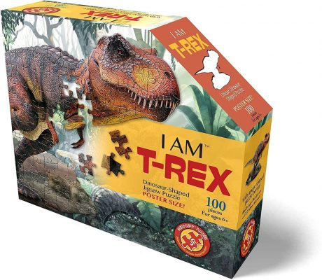 i am t-rex puzzle madd capp puzzles dinosaur farm box