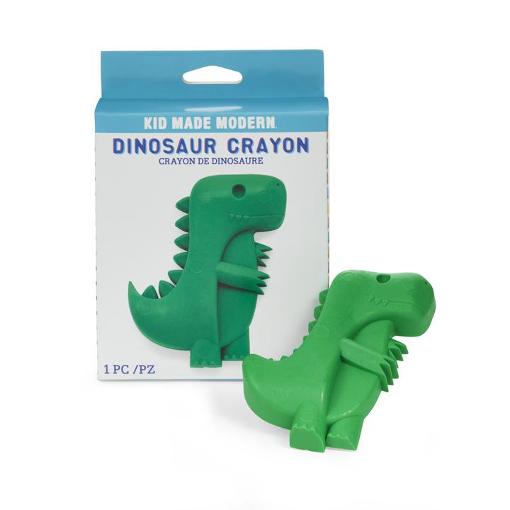 OVERVIEW Our Dino Crayon will be a standout piece to add to your crafting collection. Bold in color and shape, your kid won’t be able to stop making cool creations! DETAILS 1 Crayon Great to share with friends For ages 3 and up INCLUDES 1 dino shaped crayon