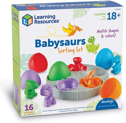 babysaurus sorting set learning resources