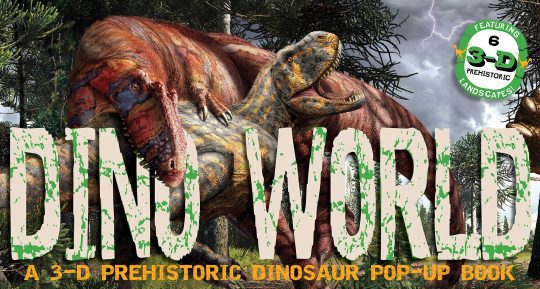 Dino World 3-D pop-up book