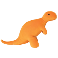 Named for their velvety softness, Growly is part of the Velveteen dinosaur collection. This t-rex measures 14 inches from head to tail. These Velveteen Dinos are weighted, providing extra comfort. Picked as one of the Best Toys from Toy Fair 2020 by Fatherly. For Kids of All Ages Measures 14L X 6W X 11H Surface wash only This product meets or exceeds EN71 and CPSIA safety regulations