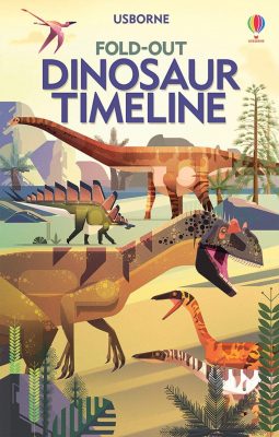 fold-out dinosaur timeline usborne