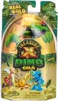The Classic Treasure X Unboxing Experience Is Back with a new Stone Block Compound plus a new Digging Tool with a brush. Take on 10 Levels of Adventure with Treasure X Dino Gold! New Treasures Encased in Fossil​s to break open and reveal your Treasure inside an amber vessel. Use the Golden X Key to open! You have a 1 in 18 chance of finding GOLD within this Treasure X Dino Gold Pack!​ Treasure X Dino Gold has 12 new Mini Dino Hunters to rescue from the stone and collect!