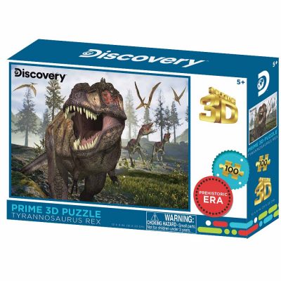 t-rex discovery prime 3D puzzle 100 piece